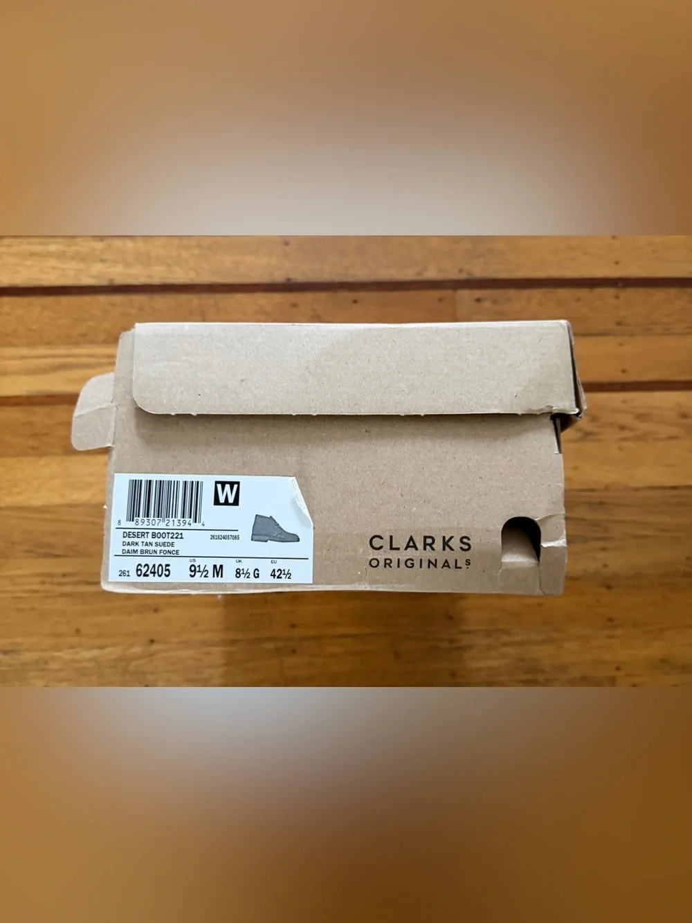 Clarks Brown Suede Desert Boots - Lace-Up Chukka